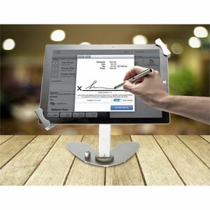 CTA Digital Universal Dual Security Kiosk with Locking Holder and Anti-Theft Cable - Up to 13" Screen Support - 14.5" Heig