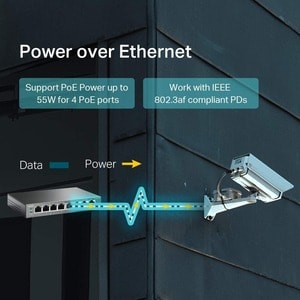 TP-Link EasySmart TL-SG108PE 8 Ports Manageable Ethernet Switch - Gigabit Ethernet - 10/100/1000Base-T - 2 Layer Supported