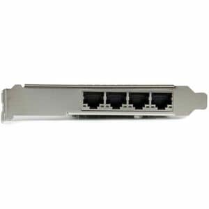 StarTech.com Gigabit-Ethernet-Karte für Computer - 10/100/1000Base-T - Plug-in-Karte - PCI Express x4 - 4 Anschluss(e) - 4