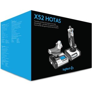 Saitek X52 H.O.T.A.S. Throttle and Stick Simulation Controller - Cable - USB - PC