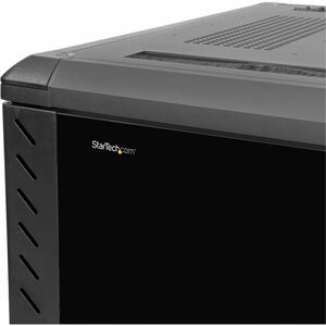 StarTech.com 4-Post 22U Server Rack Cabinet, 19" Data Rack Cabinet for Computer / IT Equipment, Home Network Rack, Half He