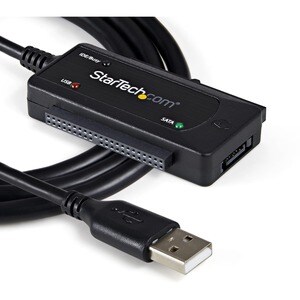 StarTech.com USB2SATAIDE Datentransferkabel - 1 Paket - 1 x 40-pin IDE - Female, 1 x 44-pin IDE - Female, 1 x 4-pin LP4 - 