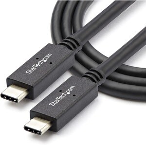 StarTech.com USB-C Kabel mit Power Delivery (5A) - St/St - 1m - USB 3.1 (10Gbit/s) - Zertifiziert - USB 3.1 Typ-C Kabel - 