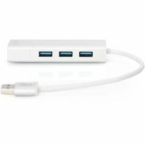 Digitus USB/Ethernet-Hub - USB Typ-A - Notebook, Drucker, Festplatte, Flash-Laufwerk, Kartenleser, Lautsprecher, Desktop, 