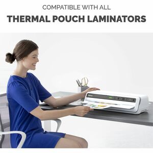 Fellowes Letter-Size Thermal Laminating Pouches - Sheet Size Supported: Letter 8.50" Width x 11" Length - Laminating Pouch