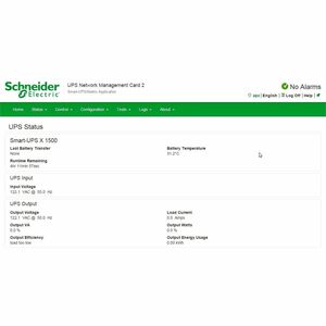 APC by Schneider Electric UPS Management Adapter - SmartSlot - 1 x Network (RJ-45) Port(s) - Serial - USB