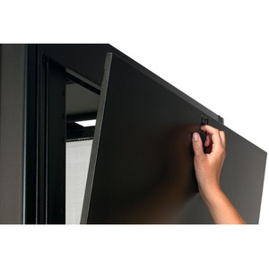 APC by Schneider Electric NetShelter SX 42U Floor Standing Rack Cabinet for Server - 482.60 mm Rack Width - Black - 1022.7