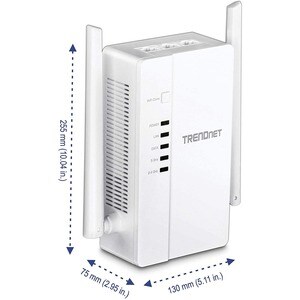 TRENDnet Wi-Fi Everywhere Powerline 1200 AV2 AC1200 Wireless Access Point, Expand Your Wireless Coverage, Built-in Concurr