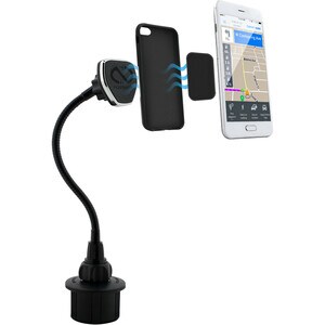 Hypercel MagBuddy Vehicle Mount for Smartphone, iPhone, iPad, iPad Air, iPad mini, Tablet - Black - Black BLK EXTENDED FLE