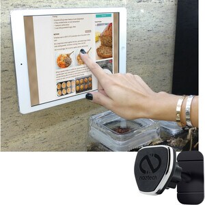 Hypercel MagBuddy Vehicle Mount for Smartphone, iPhone, iPad Air, iPad mini, Tablet, iPad - Black - Black MNT BLK SAFE & P