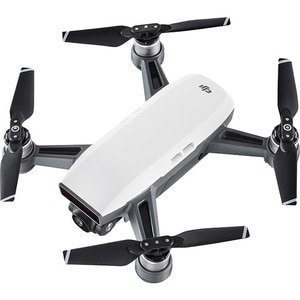 DJI Spark Fly More Combo (Alpine White) - 2.40 GHz, 2.48 GHz, 5.73 GHz, 5.83 GHz - Battery Powered - 0.27 Hour Run Time - 