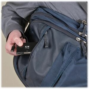 Eaton Tripp Lite Series USB-C to DVI Adapter with USB 3.x (5Gbps) Hub Port and PD Charging, Black - for Notebook/Tablet PC