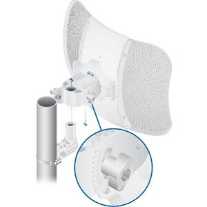 Ubiquiti LiteBeam AC Gen2 LBE-5AC-Gen2 Wi-Fi 5 IEEE 802.11ac 450 Mbit/s Wireless Bridge - 5 GHz - 2 x Internal Antenna(s) 