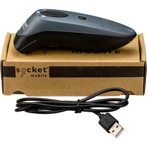 Socket Mobile DuraScan D740 Handheld Barcode-Scanner - Kabellos Konnektivität - Grau - 2 Scans/s - 495 mm Scan-Abstand - 1