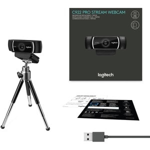 WEBCAM LOGITECH FULL HD 1080P C922 W