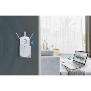 TP-Link RE450 IEEE 802.11ac 1,71 Gbit/s Drahtloser Range-Extender - 2,40 GHz, 5 GHz - 1 x Netzwerk (RJ-45) - Gigabit-Ether
