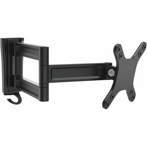 StarTech.com Wall Mount Monitor Arm, Dual Swivel, Supports 13'' to 34" (33.1lb/15kg) Monitors, VESA Mount, TV Wall Mount, 