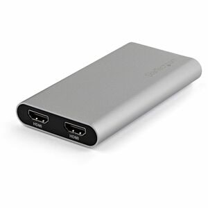 StarTech.com Thunderbolt 3 to Dual HDMI 2.0 Adapter - 4K 60Hz Dual Monitor TB3 HDMI Video Adapter - Thunderbolt 3 Certifie