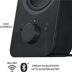 Logitech Z207 Bluetooth Sistema de Altavoces - 5W RMS - Negro - 2