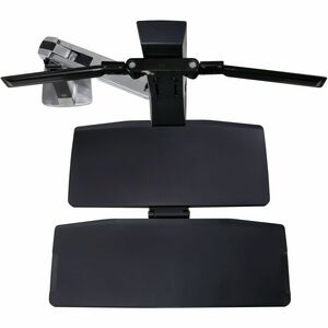 Dual Monitor Double-Hinged Bow for most WorkFit dual workstations