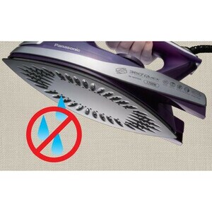 Panasonic 360° Quick NI-W950A Clothes Iron - Automatic Shut Off - Anodized Aluminum Sole Plate - 10 fl oz Reservoir Capaci