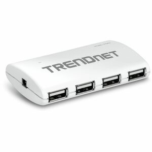 TRENDnet USB 2.0 7-Port High Speed Hub with 5V/2A Power Adapter, Up to 480 Mbps USB 2.0 connection Speeds, TU2-700 - High 