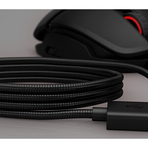 Mouse di gioco HP OMEN - USB - Ottico - 6 Pulsante(i) - Cavo - 16000 dpi - Rotella di scorrimento - Destro