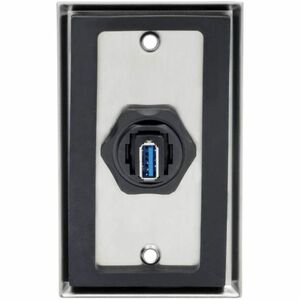 Eaton Tripp Lite Series USB 3.0 Coupler, SuperSpeed, 3.0/3.1, Industrial - USB-A F/F, Shielded, IP68, Dust Cap, TAA - 1 x 
