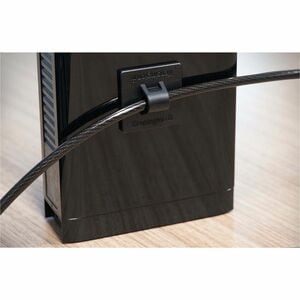 Kensington Desktop & Peripherals 2.0 Locking Kit - 2.44 m Cable - Keyed Lock - Black - Carbon Steel - For Desktop Computer