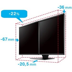 EIZO RadiForce RX560-MD 21" Class QSXGA LCD Monitor - 5:4 - Black, White - 54.1 cm (21.3") Viewable - In-plane Switching (