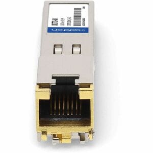 AddOn SFP (mini-GBIC) - 1 x RJ-45 10/100/1000Base-TX LAN - 1 - TAA Compliant - For Data Networking - Twisted PairGigabit E
