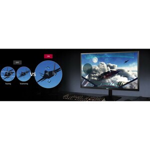 LG 22MK400H-B 54.6 cm (21.5") Full HD LED Gaming LCD Monitor - 16:9 - Black - 546.10 mm Class - Twisted nematic (TN) - 192