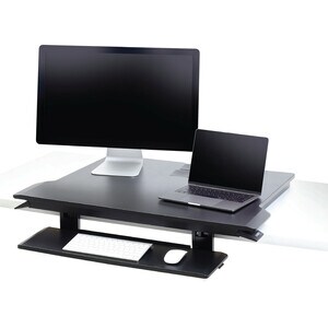 Ergotron WorkFit-TX Standing Desk Converter - Up to 76.2 cm (30") Screen Support - 18.14 kg Load Capacity - 50.8 cm Height