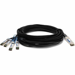 AddOn 5 m Twinaxial Network Cable - 1.0 - TAA Compliant - Cable for Network Device - First End: 1 x QSFP+ Network - Second