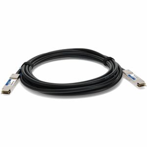 AddOn 5 m Twinaxial Network Cable - 1 - TAA Compliant - Cable for Network Device - First End: 1 x QSFP+ Network - Second E