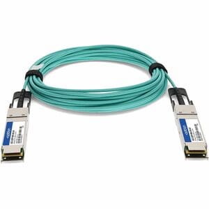 AddOn 5 m Fibre Optic Network Cable - 1 - TAA Compliant - Cable for Network Device - First End: 1 x QSFP+ Network - Second
