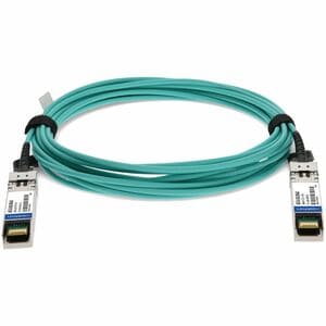 AddOn AOC-S-S-10G-15M-AO 15 m Fibre Optic Network Cable - 1 - TAA Compliant - Cable for Network Device - First End: 1 x SF