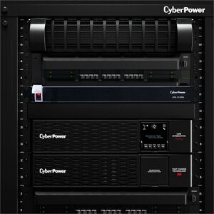 CyberPower CPS1215RM Single Phase 100 - 120 VAC 15A Basic - 10 Outlets, 15 ft, NEMA 5-15P, Horizontal, 1U, 3YR Warranty