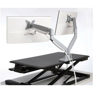 SmartFit One-Touch Height Adjustable Dual Monitor Arm