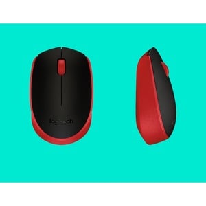 MOUSE LOGITECH WIRELESS M170 - VERMELHO W