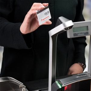 Datalogic Magellan In-counter Barcode Scanner - Cable Connectivity - Black, Grey - 1D, 2D - Imager - USB