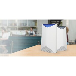 Netgear Orbi Pro SRK60B04 Wi-Fi 5 IEEE 802.11ac Ethernet Wireless Router - 2.40 GHz ISM Band - 5 GHz UNII Band - 375 MB/s 