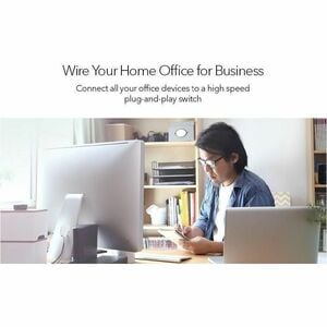 Netgear Business GS305 Ethernet Switch - 5 Ports - Gigabit Ethernet - 10/100/1000Base-T - 2 Layer Supported - 2.15 W Power