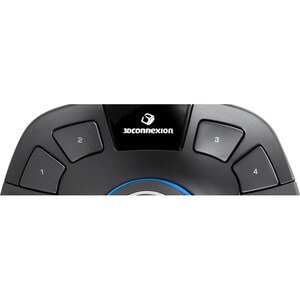 Dispositif d'Entrée 3D 3Dconnexion SpaceMouse Pro - Fréquence radio - USB - Câble/sans fil - 2,40 GHz