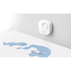 D-Link Liquid Leak Sensor - Wireless - Water Detection - 1.5 Year Battery - Wall Mount