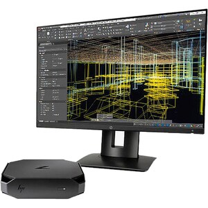 HP Z2 Mini G4 Workstation - 1 Core i7 8th Gen i7-8700 - 16 GB - 512 GB SSD - Mini PC - Space Gray - Windows 10 Pro 64-bit 