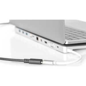 Digitus 1,50 m USB Datentransferkabel - 1 - Cable for MacBook, Smartphone, Docking Station, Notebook - 480 Mbit/s - Verlän