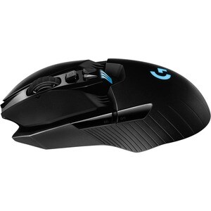 Logitech LIGHTSPEED G903 Gaming Mouse - Wi-Fi - USB - Optical - 11 Button(s) - Black - Cable/Wireless - 16000 dpi - Tilt W