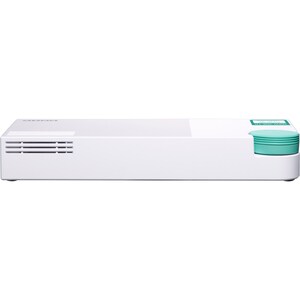 QNAP QSW-308-1C 8 Ports Ethernet Switch - 2 Layer Supported - Modular - Twisted Pair, Optical Fiber - Desktop