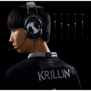 Casque de jeu Logitech - Filaire - Design Sur tête - Stéréo - Binaural - Circumaural - 35 Ohm - Fréquence 20 Hz/20 kHz - C